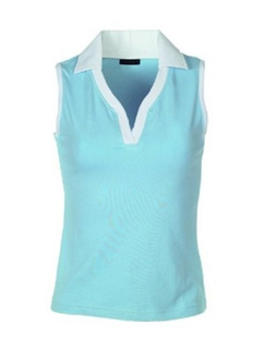 canotta stretch bicolore - Abbigliamento per estetista